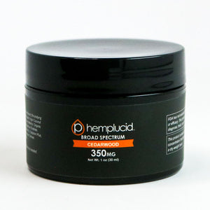 350mg Broad Spectrum Hemp Lotion - Cedarwood Scented