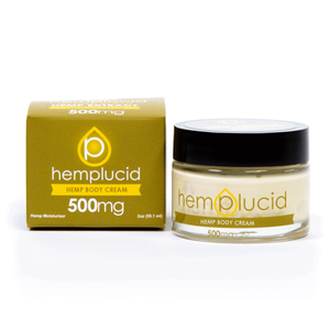 Hemplucid Whole-Plant Hemp Extract Body Cream - 500mg