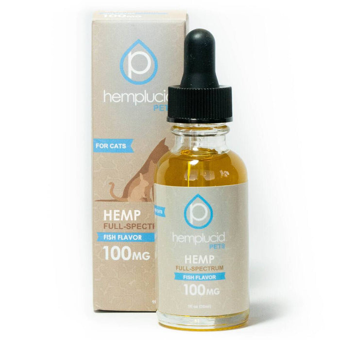 Full-Spectrum Hemp Extract Tincture for Pets - Fish Oil